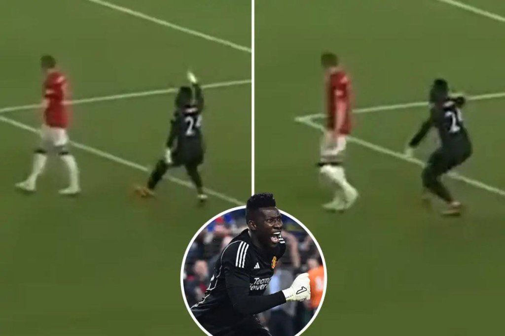 André Onana Is Already Sick And Tired Of Harry Maguire’s&nbsp;Mistakes.