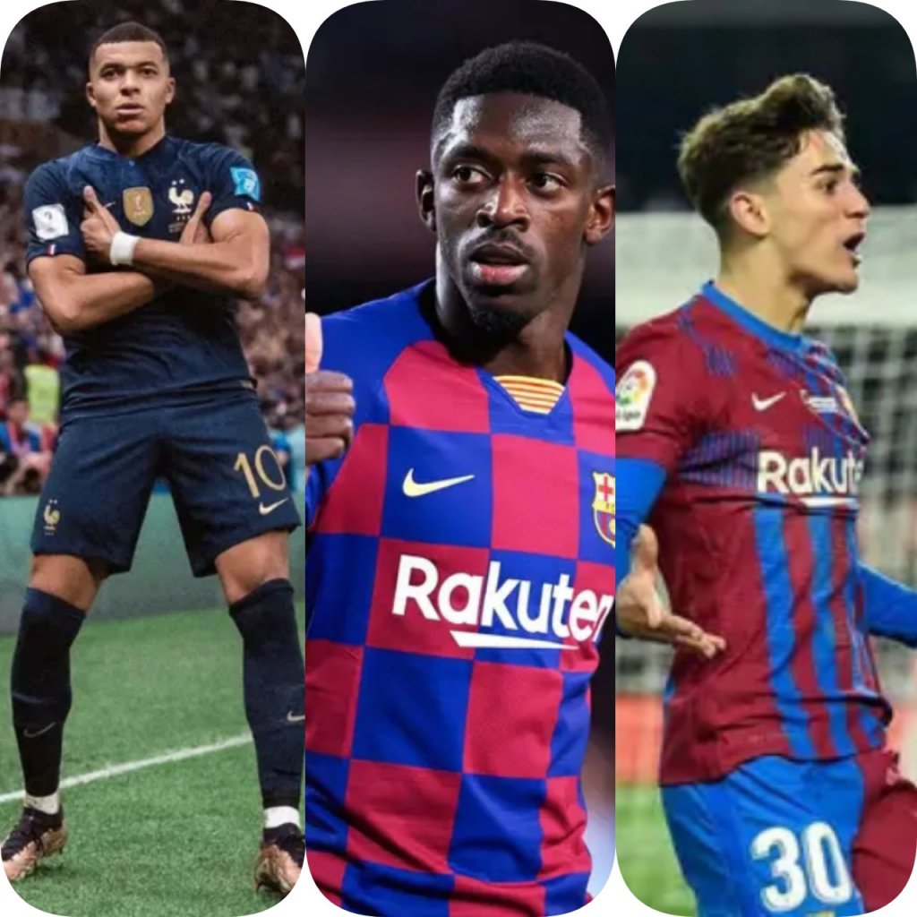 Breaking: Mbappe To Barcelona In Return For Gavi And&nbsp;Dembele.