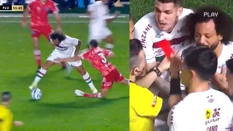 Graphics Video: Watch, Marcelo left the pitch in tears after his tackle broke a player’s&nbsp;leg.