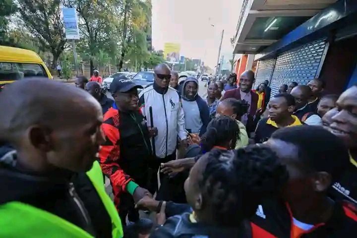 Deputy President Gachagua Takes Morning Stroll in Kisumu Amid Speculation on Ruto’s Support in the&nbsp;Region