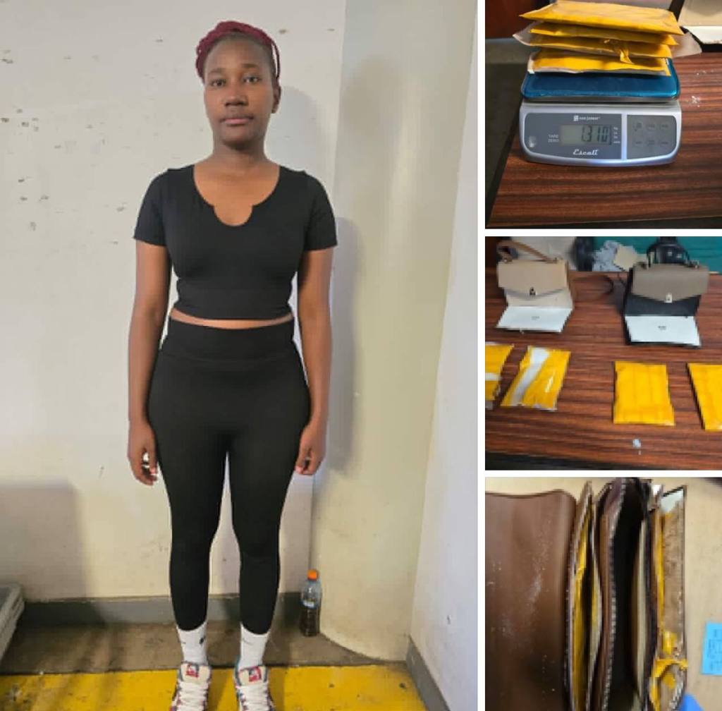 Kenyan Woman Caught Smuggling 1.3kg of Cocaine to India at&nbsp;JKIA