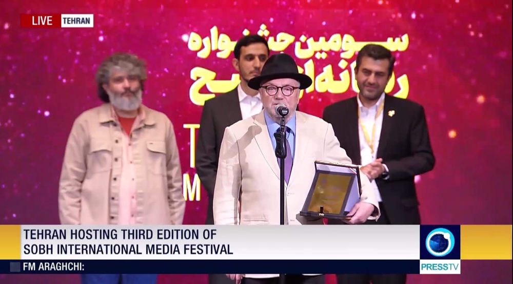 George Galloway Praises Iran’s Unwavering Support for Palestine at Tehran Media&nbsp;Festival